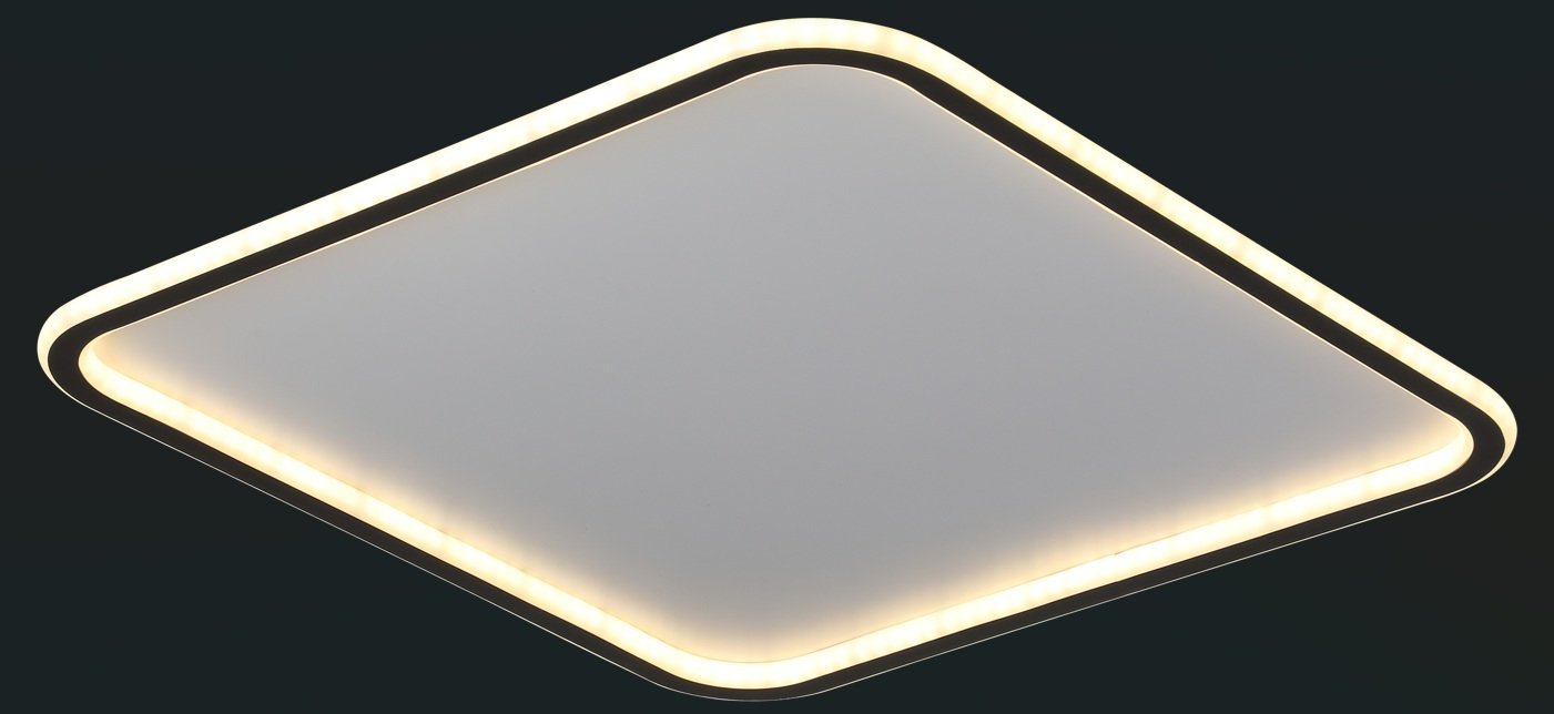 PLAFON LED 75W 3000K-4000K-6500K 40X40 NEGRO